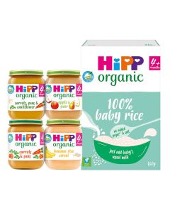 HiPP Organic First Foods Bundle 4mth+ 