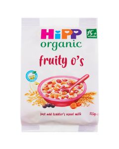 HiPP Organic Fruity O's Baby Cereal 15+ Months (5x135g)