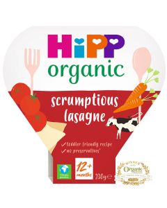HiPP Organic scrumptious lasagne tray meal 12+ months
