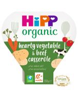 HiPP Organic hearty vegetable & beef casserole tray meal 12+ months