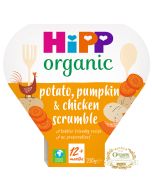 HiPP Organic potato, pumpkin & chicken scrumble tray meal 12+ months