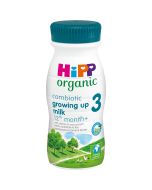 HiPP Organic 3 Growing up Baby Milk Ready to feed liquid from the 12th month onwards (8 x 200ml)